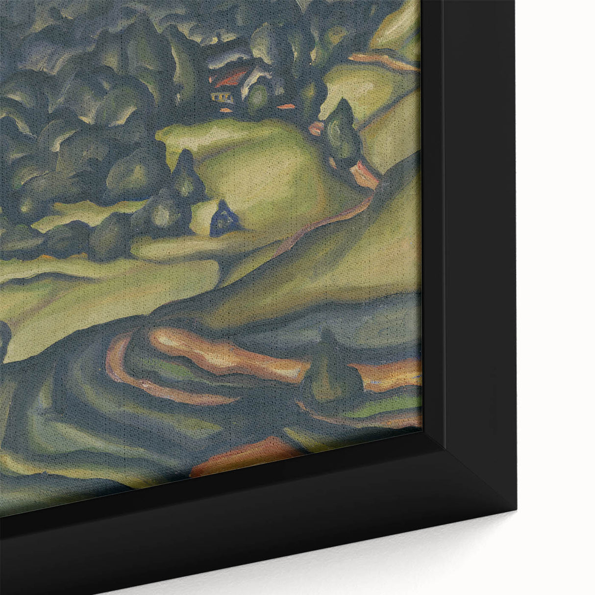 Modern Wall Art - Country Landscape by Konštantín Bauer