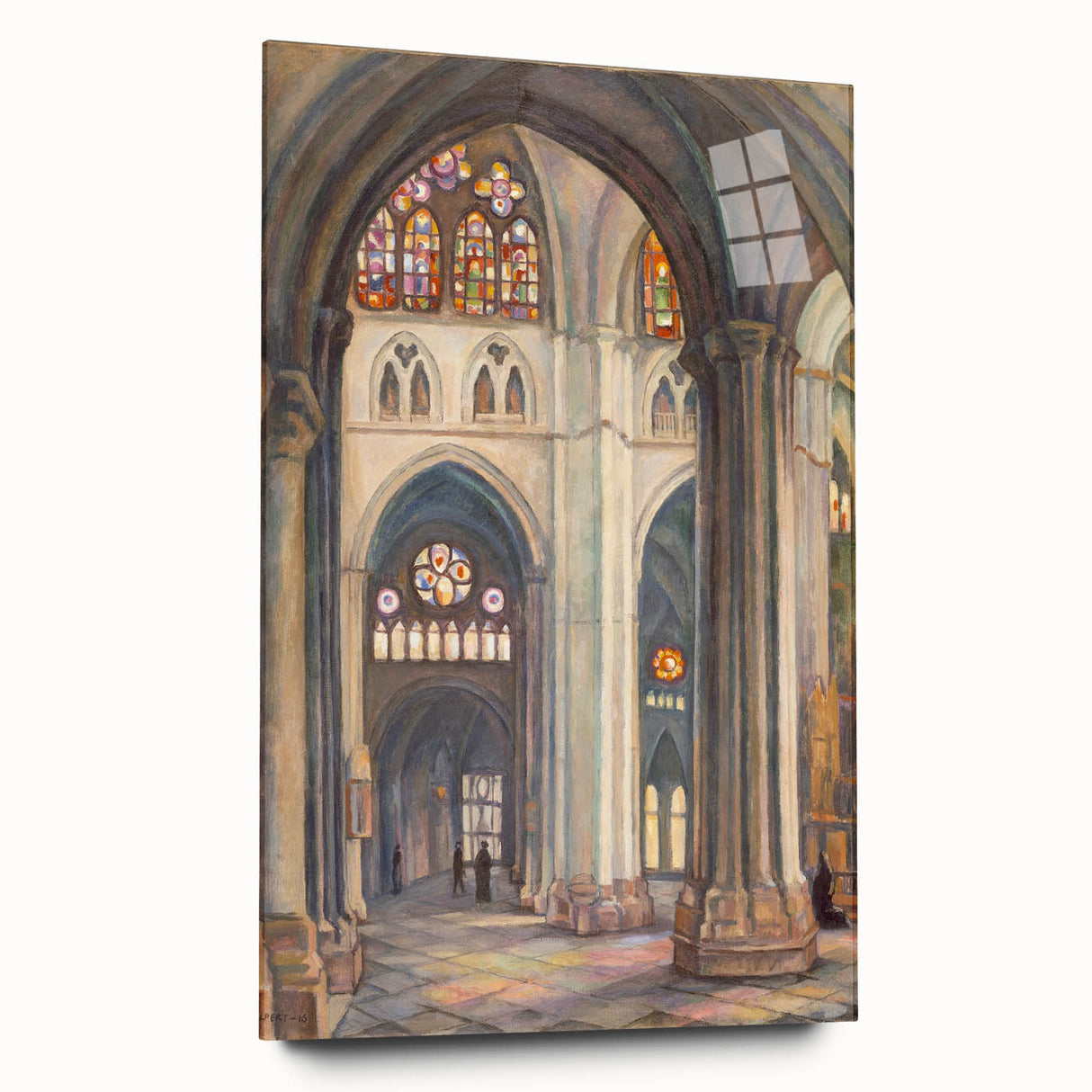 Modern Wall Art - Toledo Cathedral | Vibrant Architectural Masterpiece