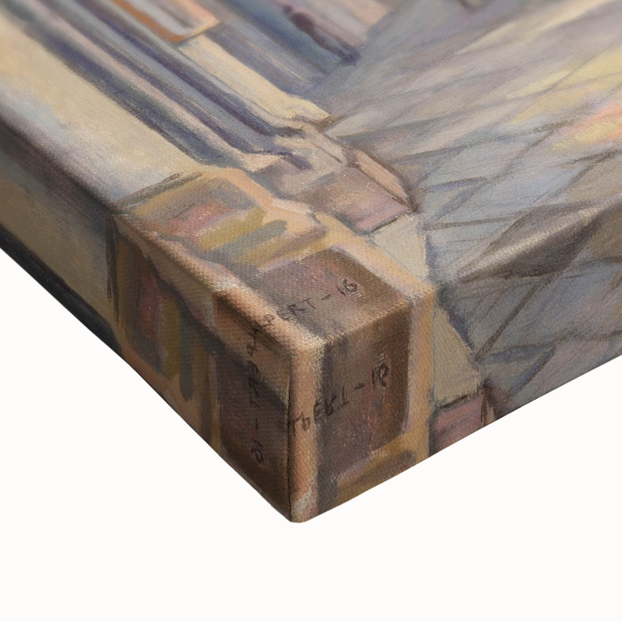 Modern Wall Art - Toledo Cathedral | Vibrant Architectural Masterpiece