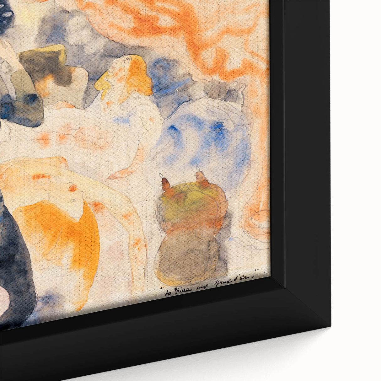 Modern Wall Art - The Girl with the Golden Eyes by Charles Demuth