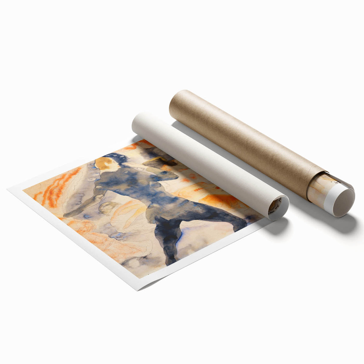 Modern Wall Art - The Girl with the Golden Eyes by Charles Demuth