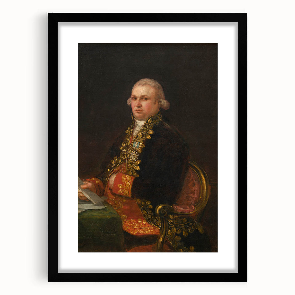 Francisco Goya's Don Antonio Noriega - Famous Romantic Era Art