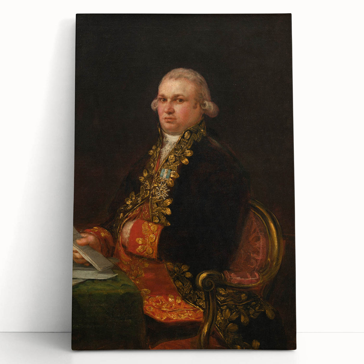 Francisco Goya's Don Antonio Noriega - Famous Romantic Era Art