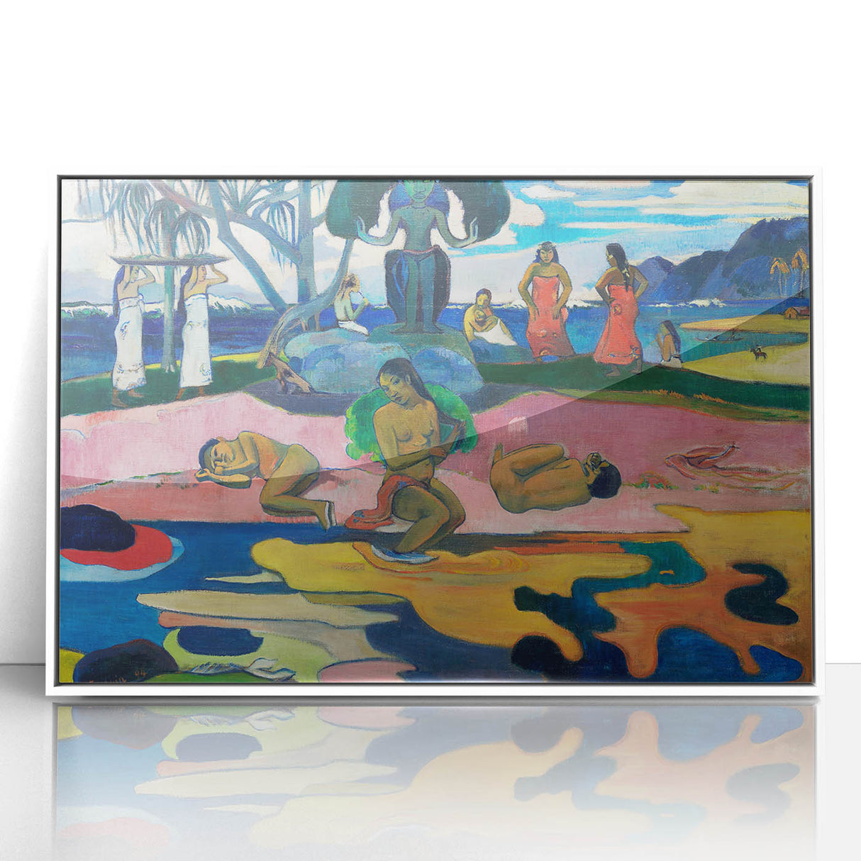 Modern Wall Art - Day of the God by Paul Gauguin