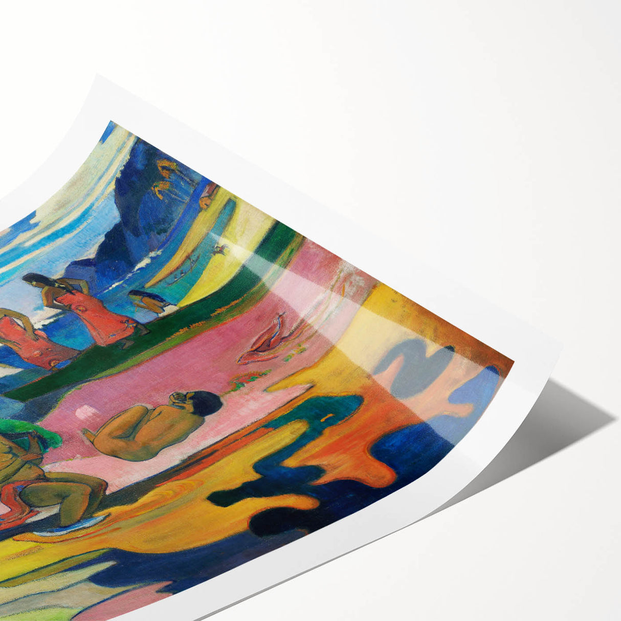 Modern Wall Art - Day of the God by Paul Gauguin