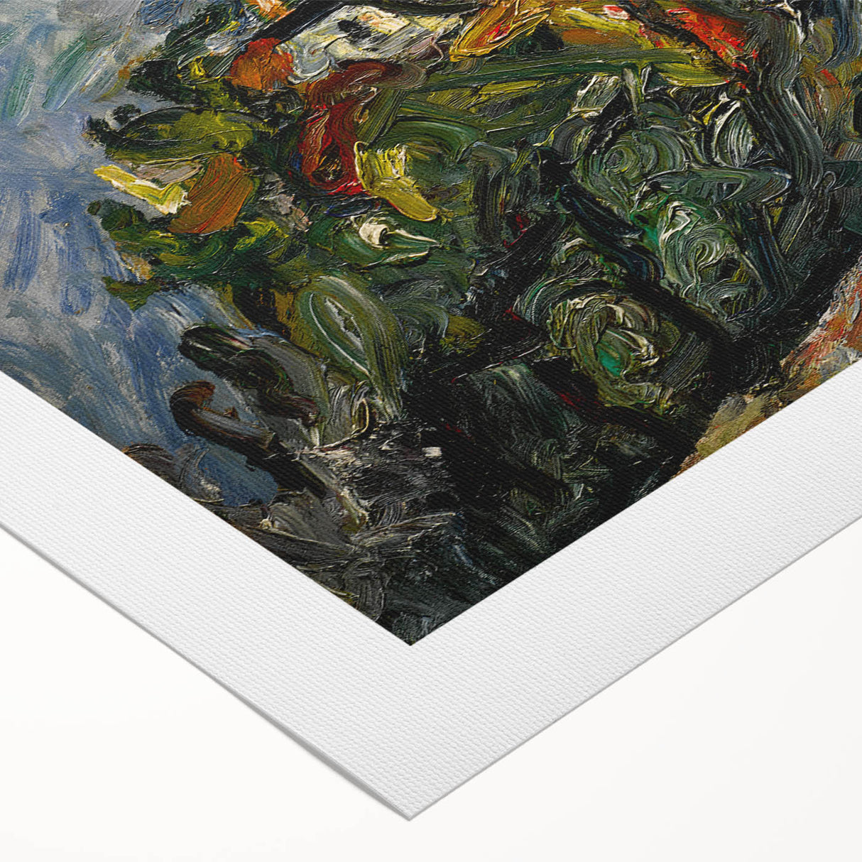 Modern Wall Art - View of Céret by Chaïm Soutine