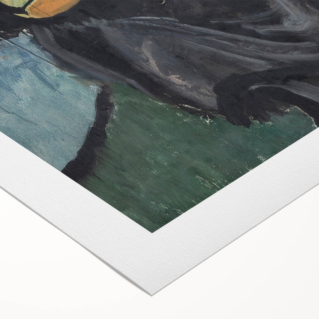 Modern Wall Art - Mandolin Player | Abstract Musical Expression Print