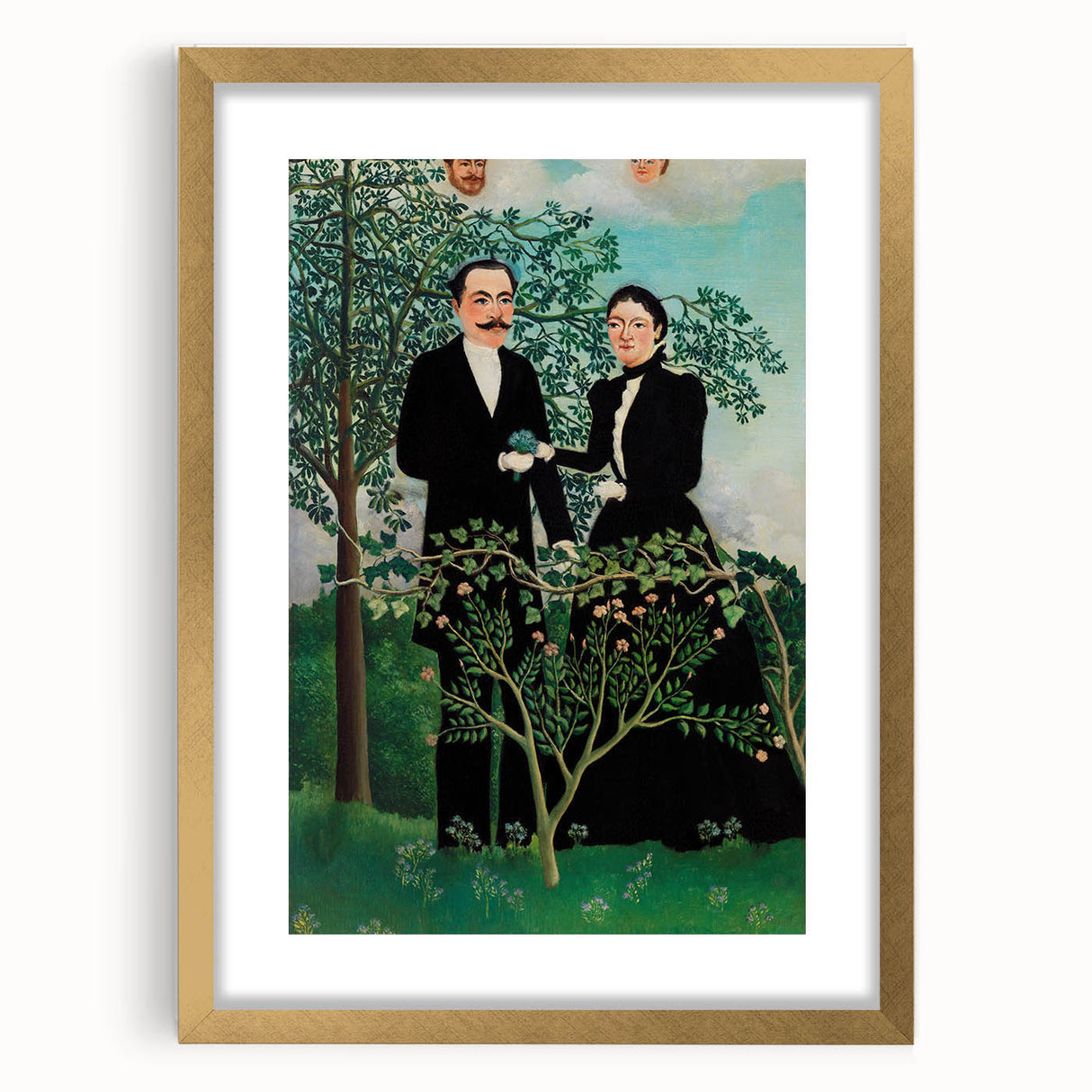 Modern Wall Art - The Past and the Present | Henri Rousseau Masterpiece