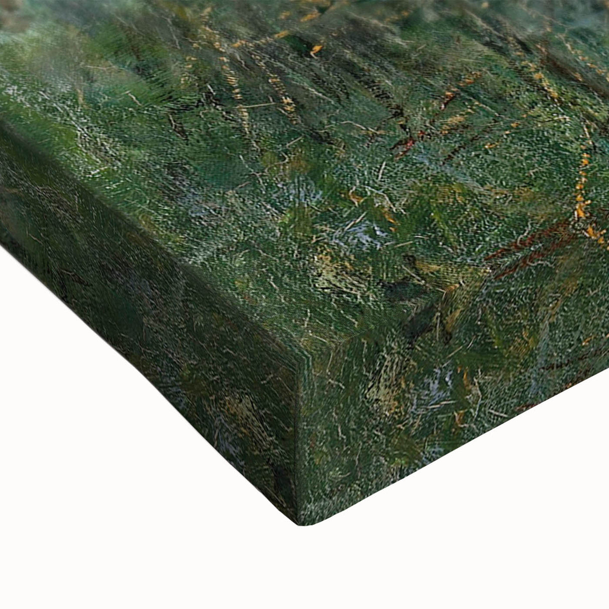 Modern Wall Art - Moonlit Landscape with Dutch Windmill