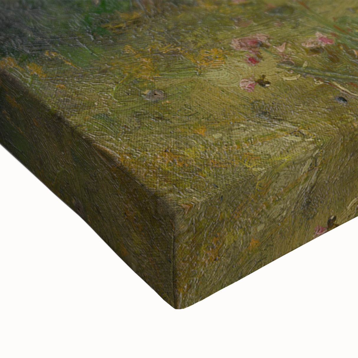 Modern Wall Art - Serene Valley Landscape with Lush Greens