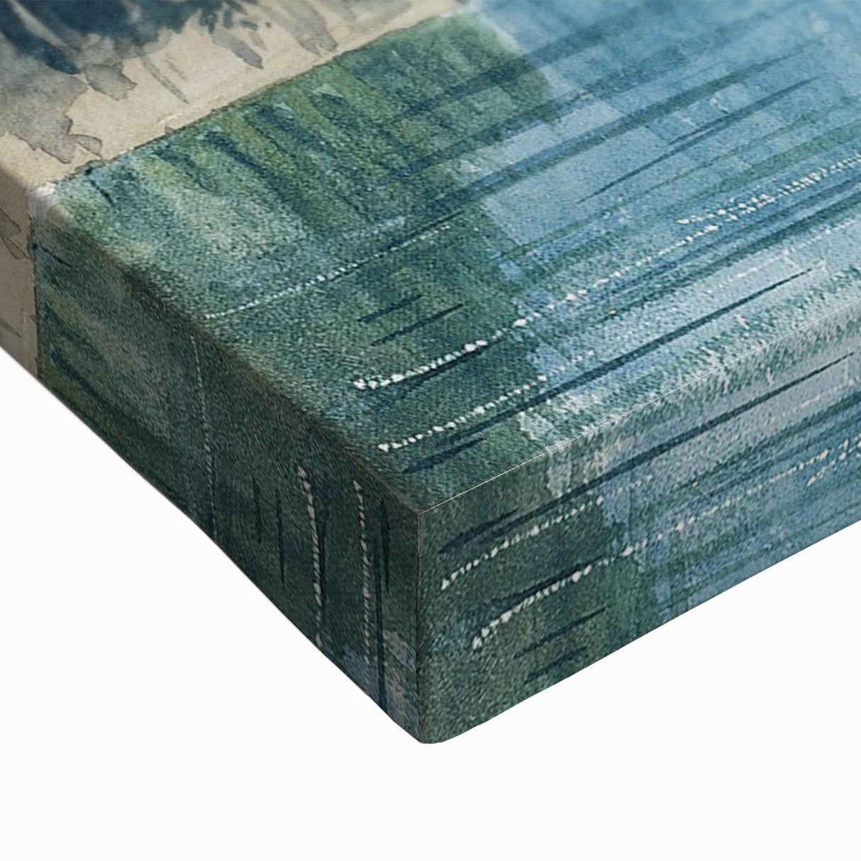 Modern Wall Art - Serene Alpine Landscape with Tranquil Waters