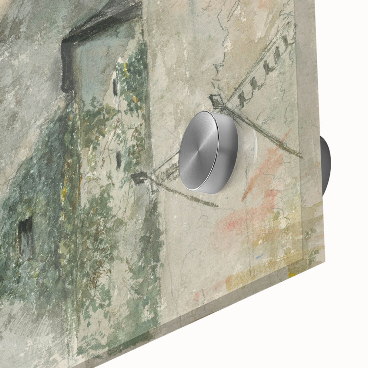 Modern Wall Art - Mansion Study with Rustic Charm