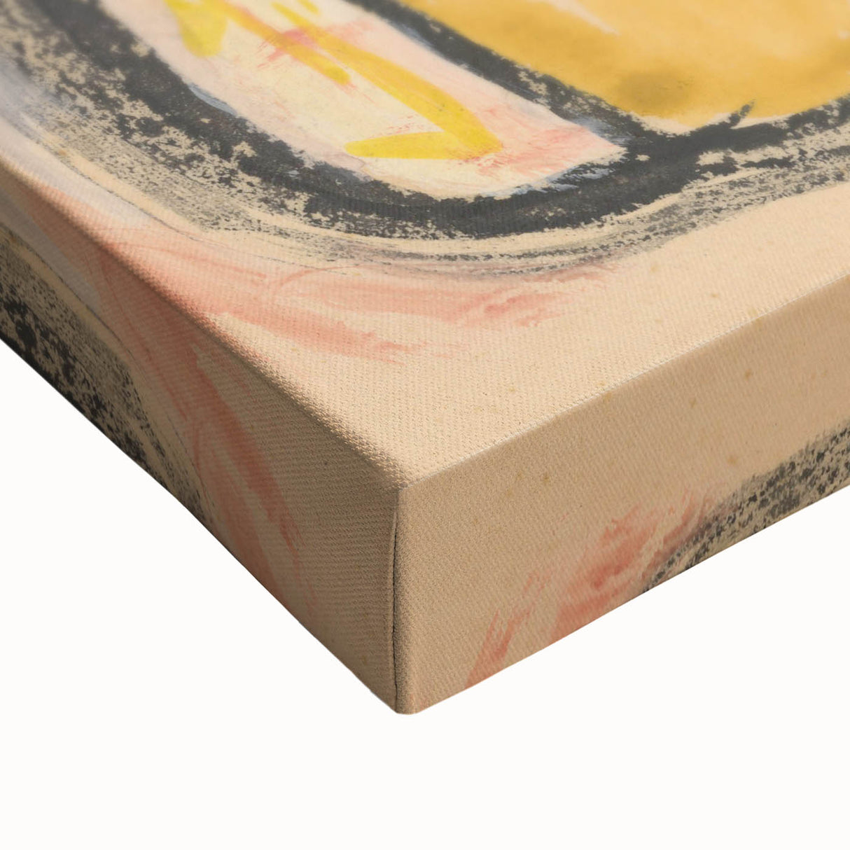 Modern Wall Art - Girl with a Basket of Flowers Print