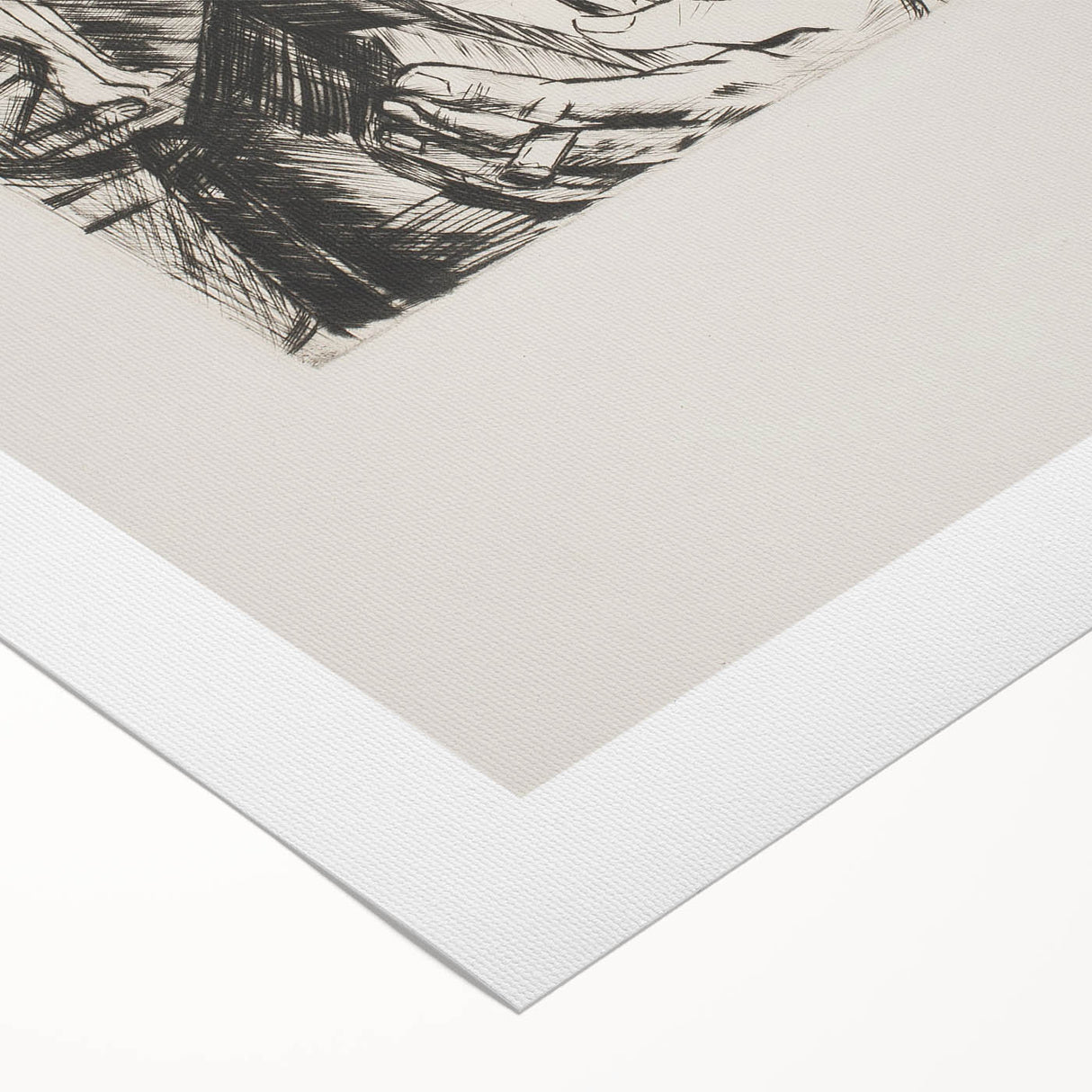 Modern Wall Art - Max Beckmann’s Self-Portrait in Bowler Hat Print