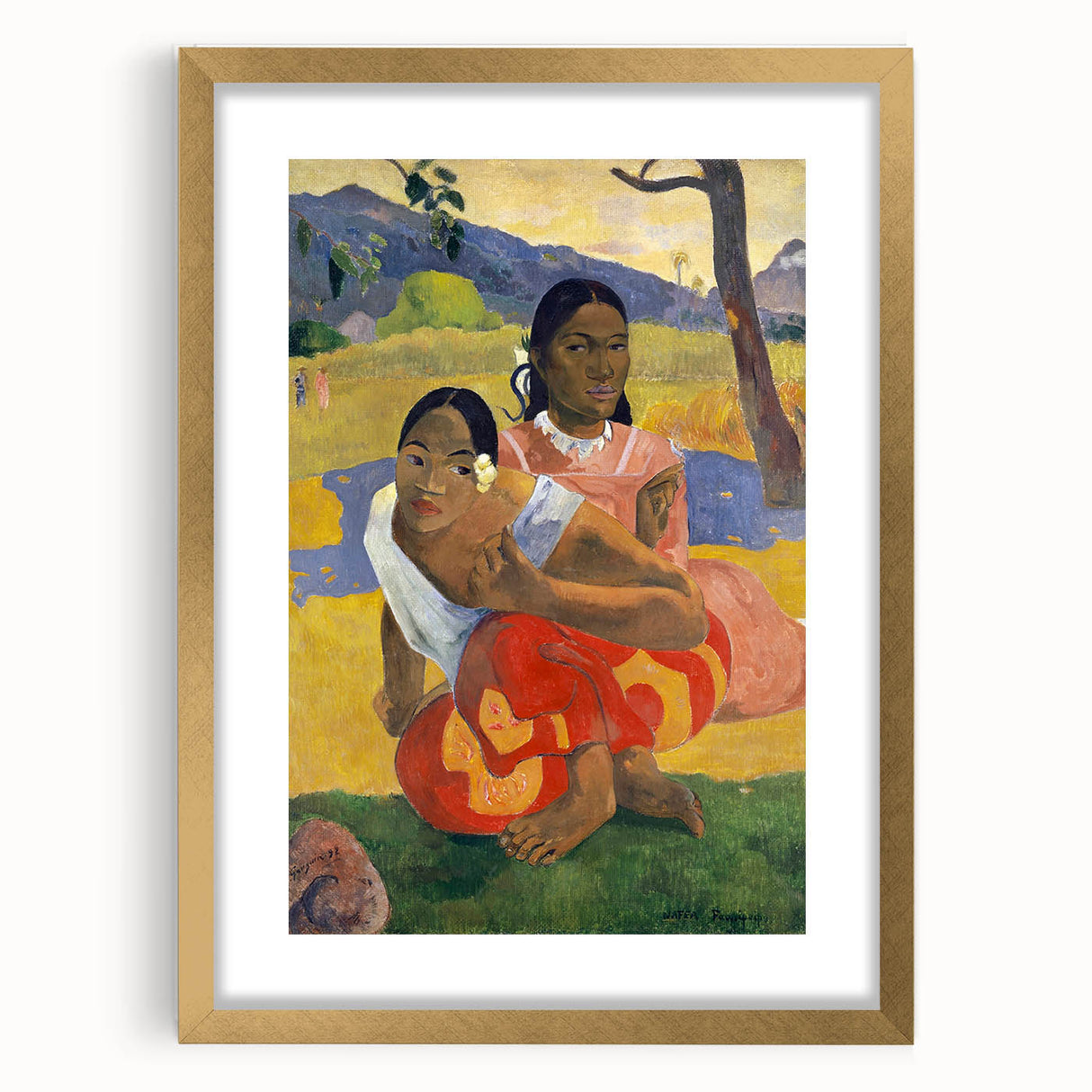 Modern Wall Art - Paul Gauguin’s When Will You Marry? Print