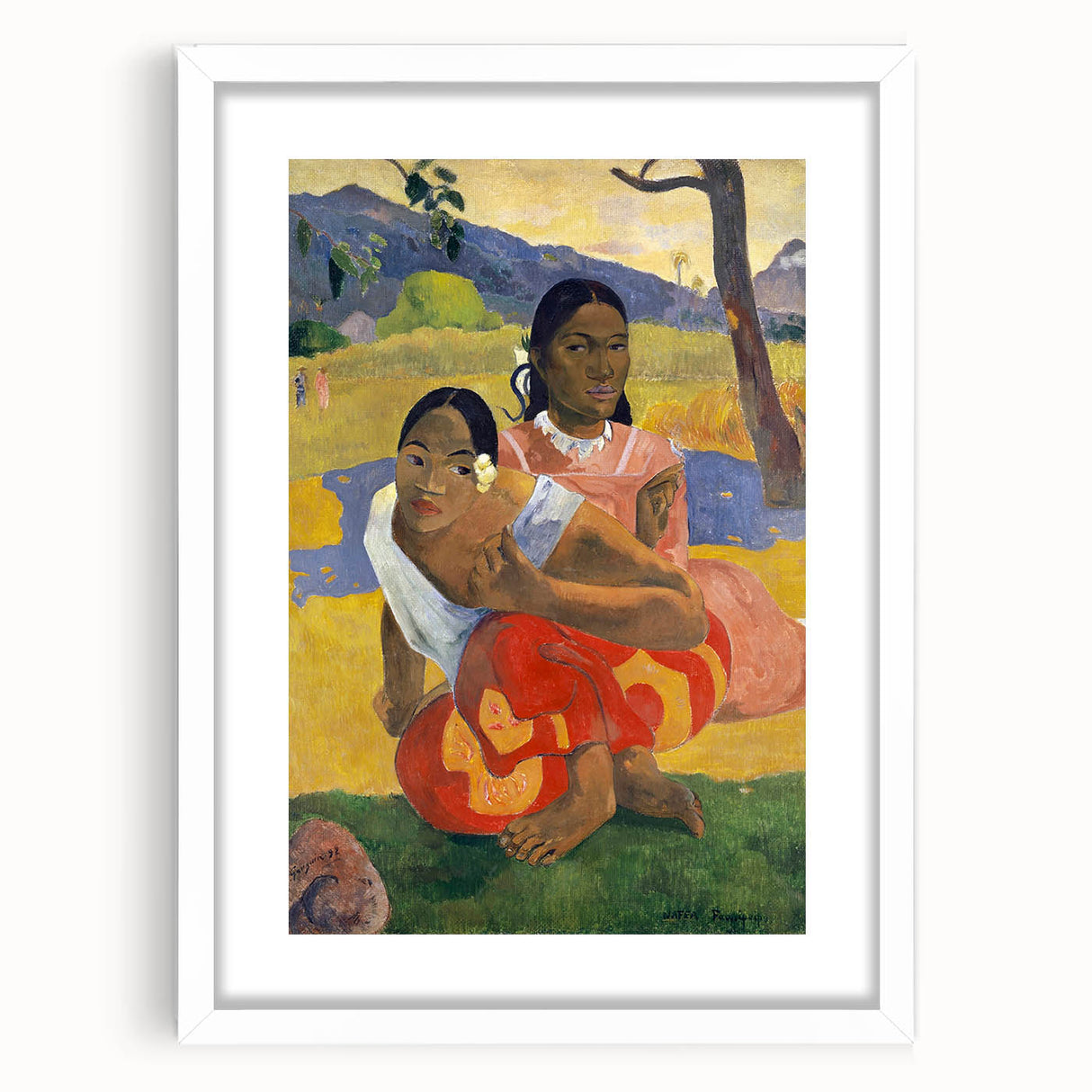 Modern Wall Art - Paul Gauguin’s When Will You Marry? Print
