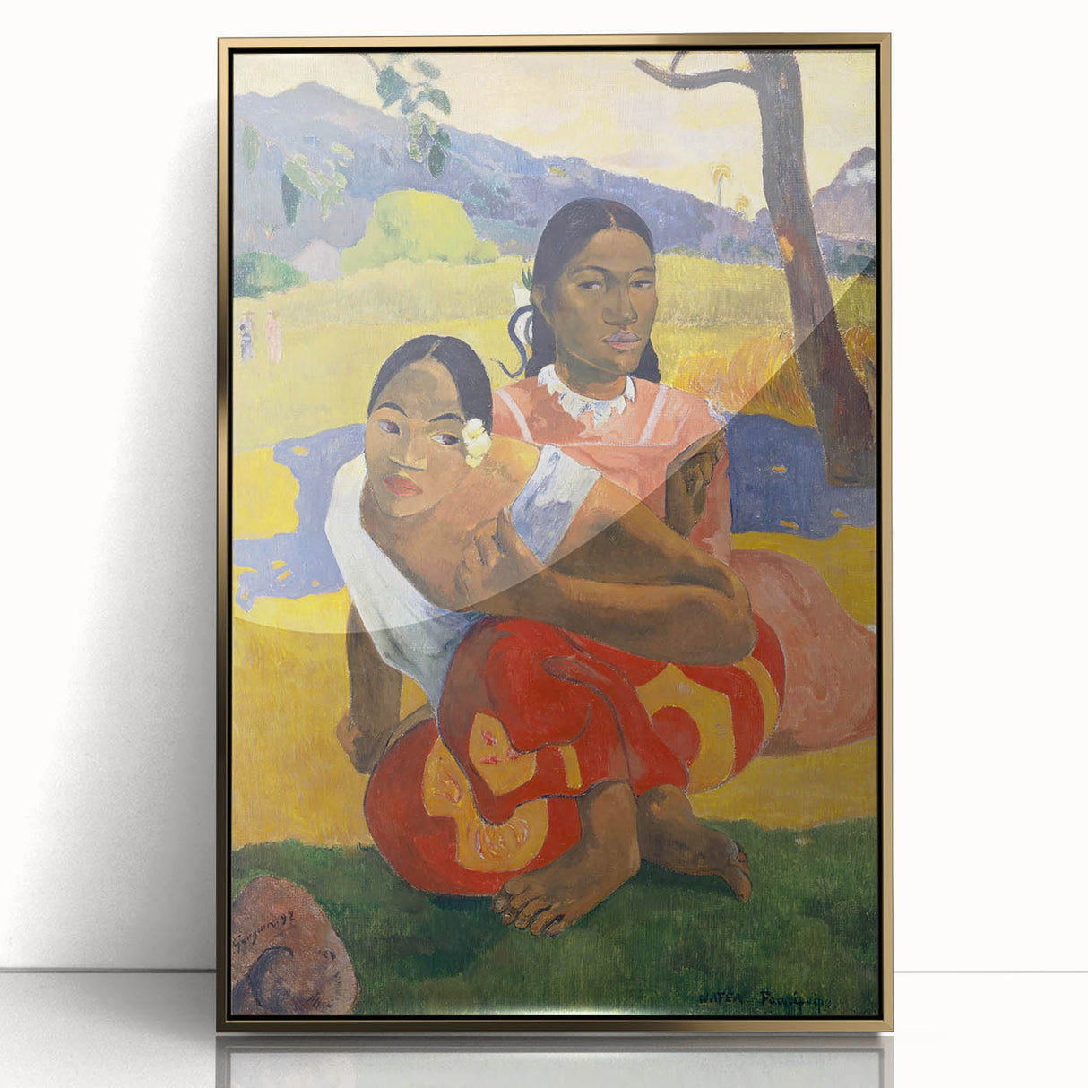 Modern Wall Art - Paul Gauguin’s When Will You Marry? Print