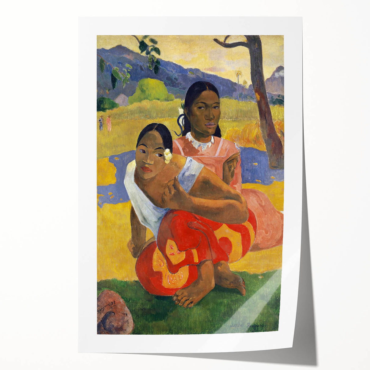 Modern Wall Art - Paul Gauguin’s When Will You Marry? Print