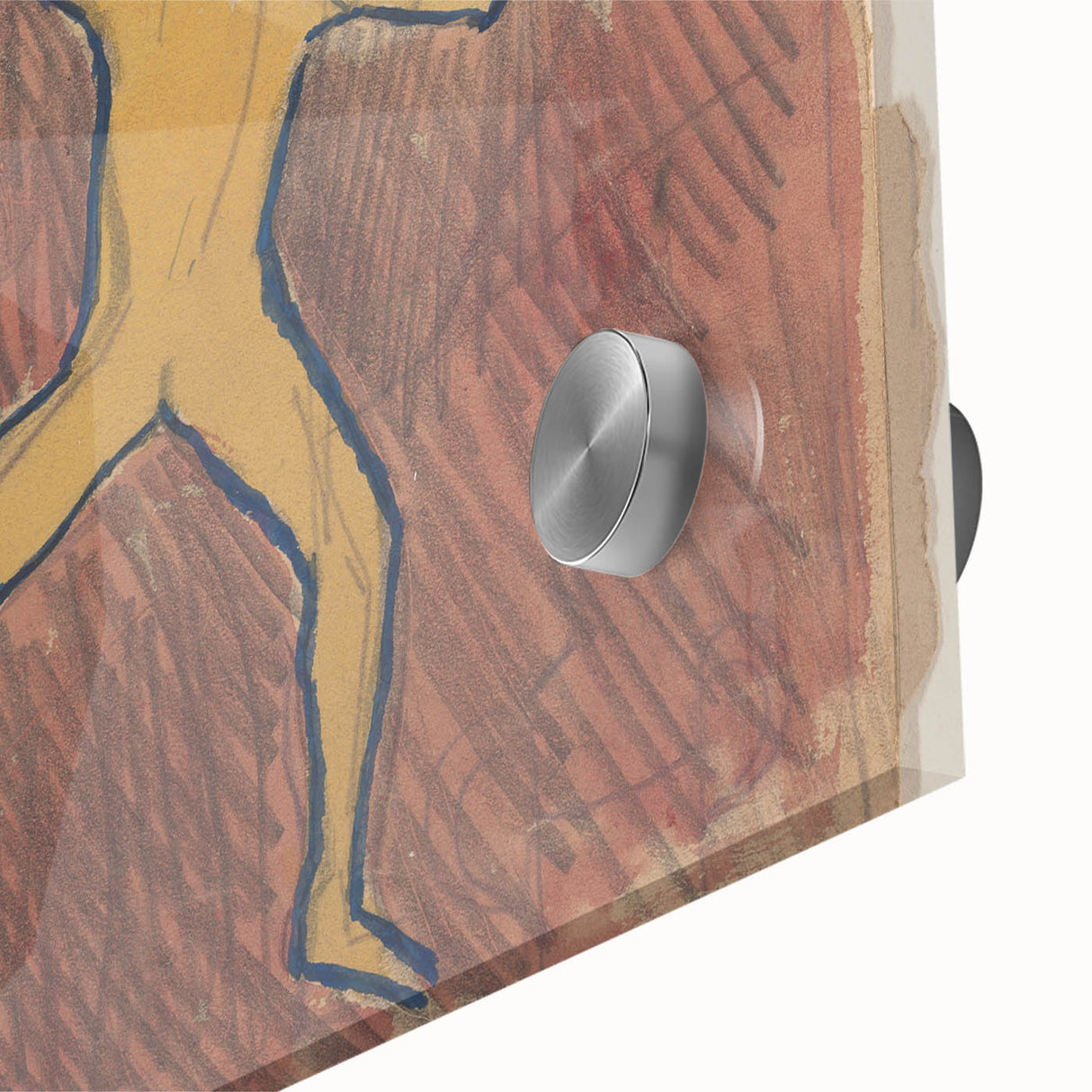 Modern Wall Art - Abstract Dance Study with Expressive Figures