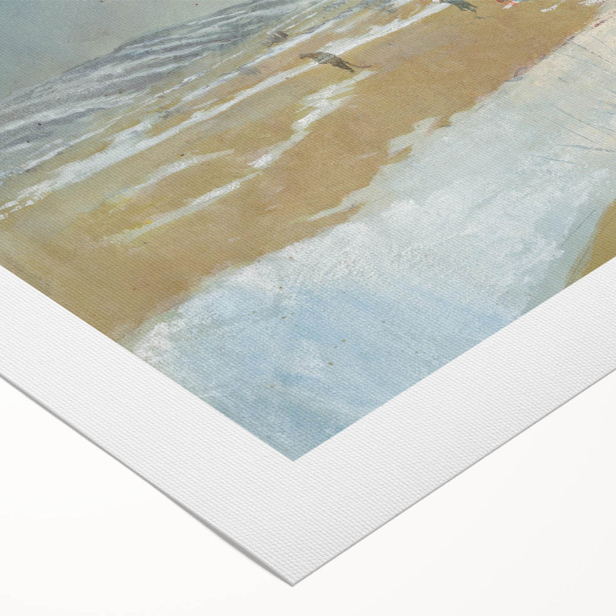 Modern Wall Art - Serene Winter Landscape with Soft Hues