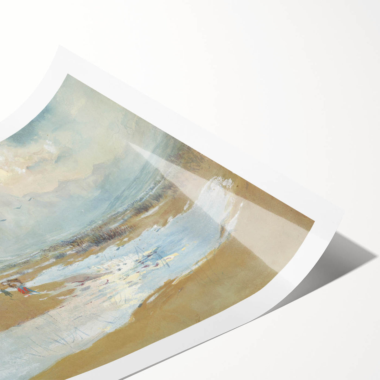 Modern Wall Art - Serene Winter Landscape with Soft Hues