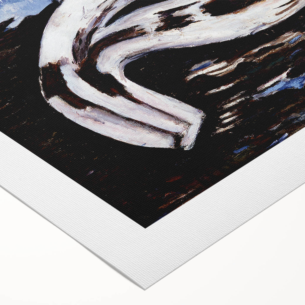 Modern Wall Art - Abstract Driftwood with Coastal Charm