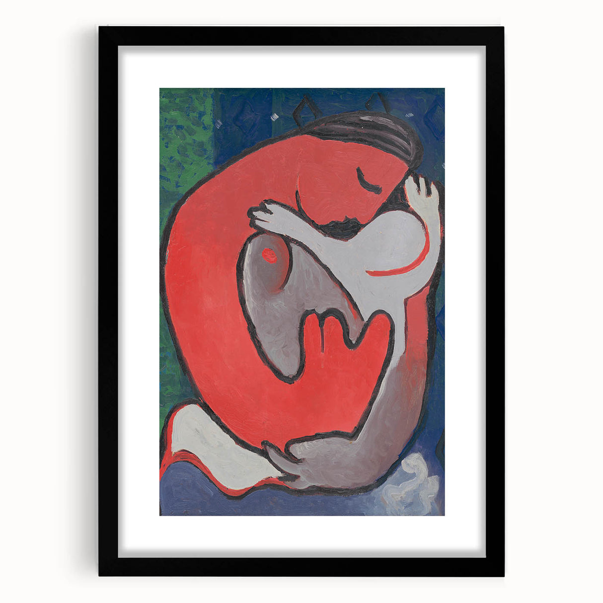 Modern Wall Art - Mikuláš Galanda’s Mother’s Embrace Print