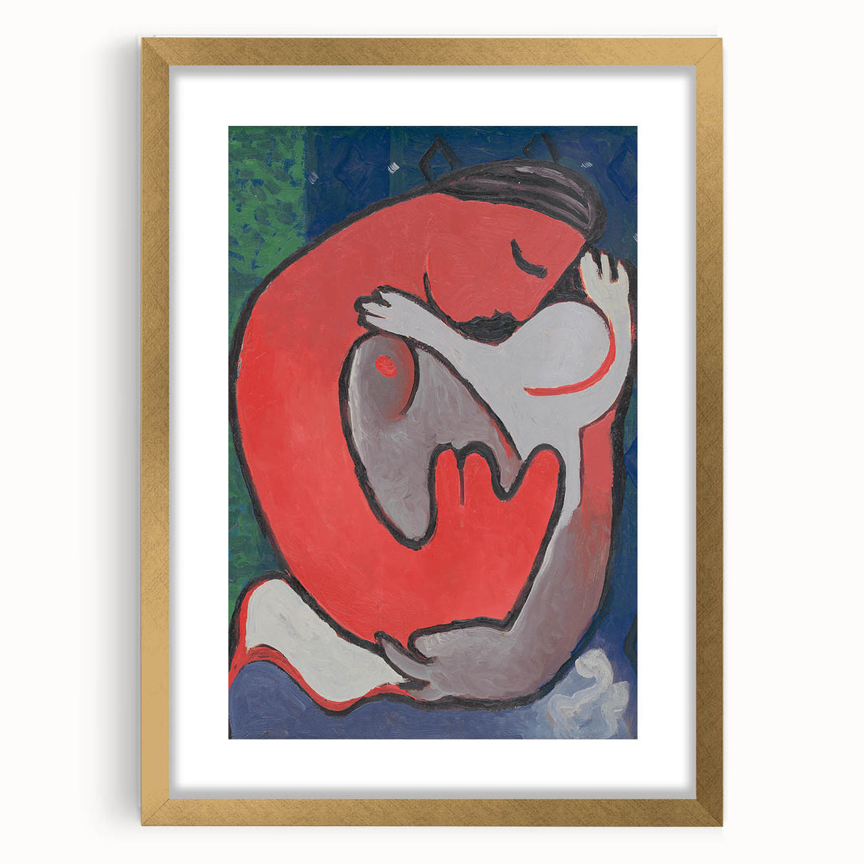 Modern Wall Art - Mikuláš Galanda’s Mother’s Embrace Print