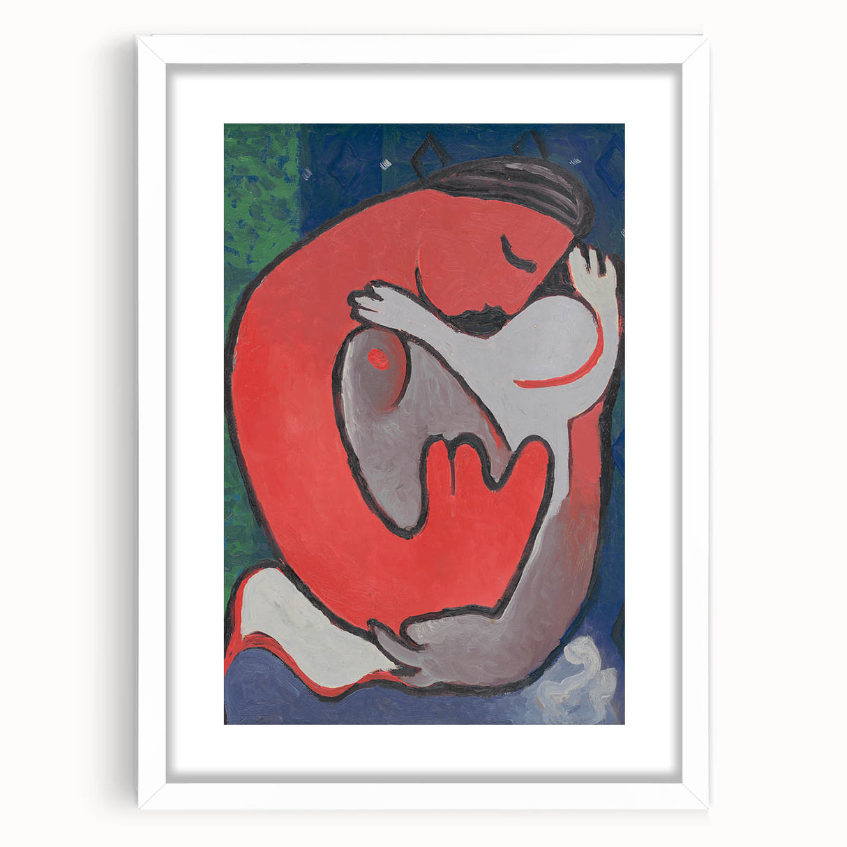 Modern Wall Art - Mikuláš Galanda’s Mother’s Embrace Print