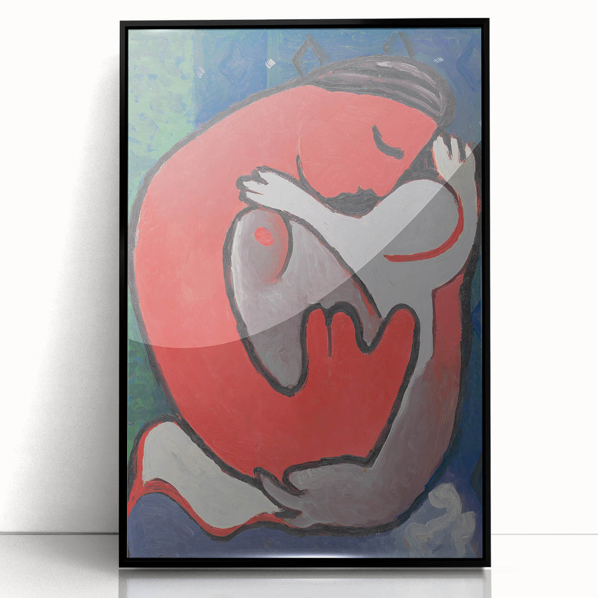 Modern Wall Art - Mikuláš Galanda’s Mother’s Embrace Print