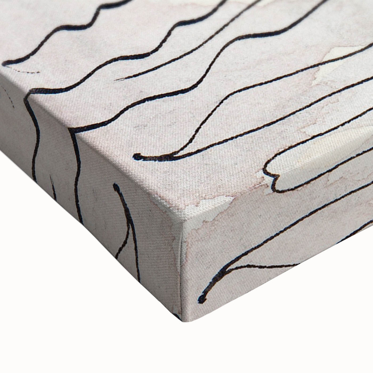 Modern Wall Art - Abstract Maritime Study with Yellow Tugboat