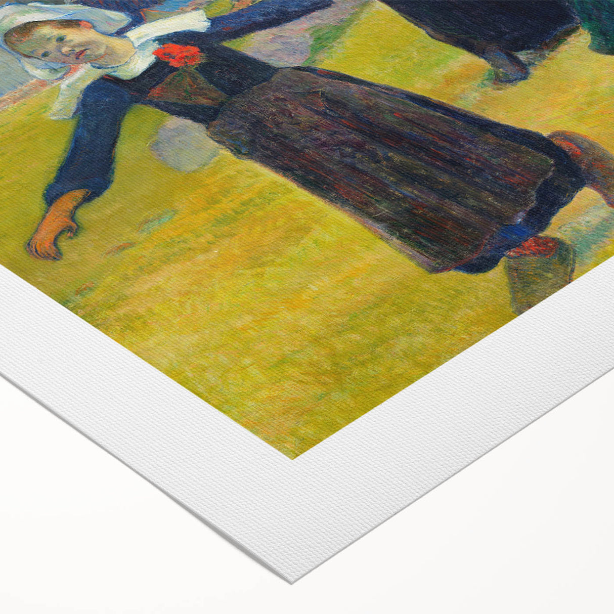 Modern Wall Art – Abstract Modern Art of Breton Girls Dancing