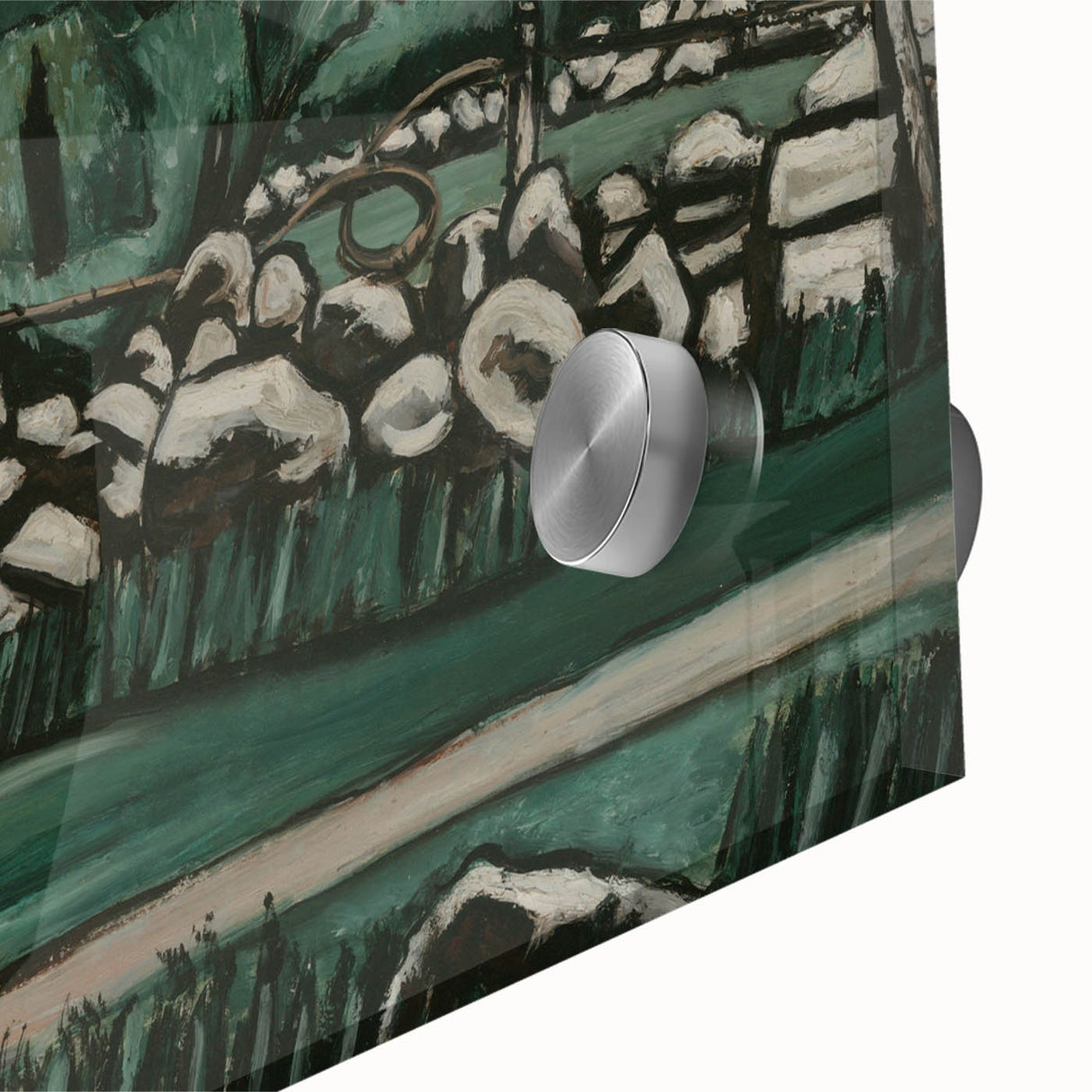 Modern Wall Art – Abstract Modern Art of The Last Stone Walls