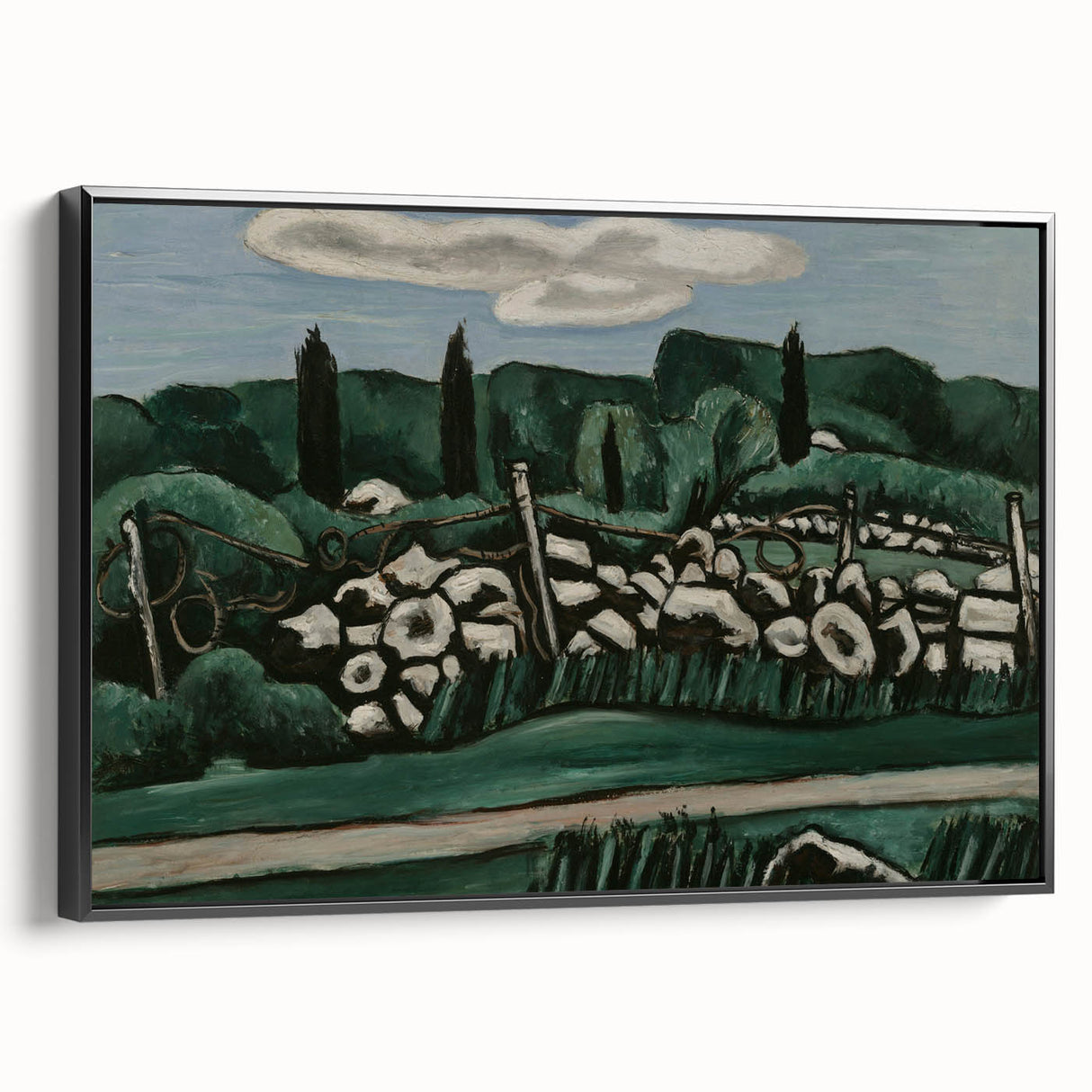 Modern Wall Art – Abstract Modern Art of The Last Stone Walls