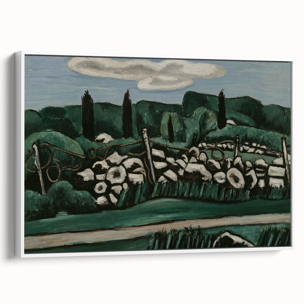 Modern Wall Art – Abstract Modern Art of The Last Stone Walls