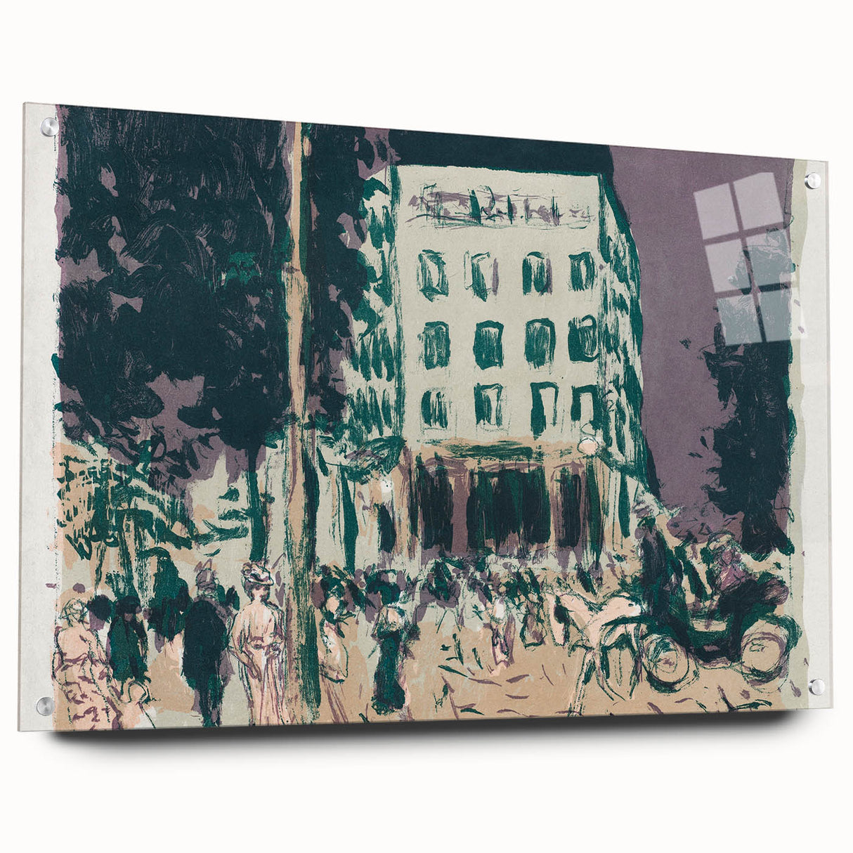 Modern Wall Art – Abstract Modern Art of The Boulevards