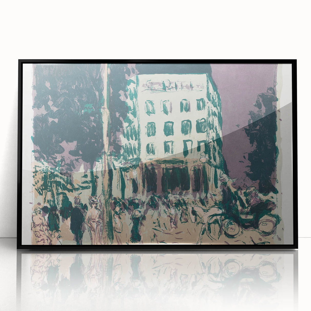 Modern Wall Art – Abstract Modern Art of The Boulevards