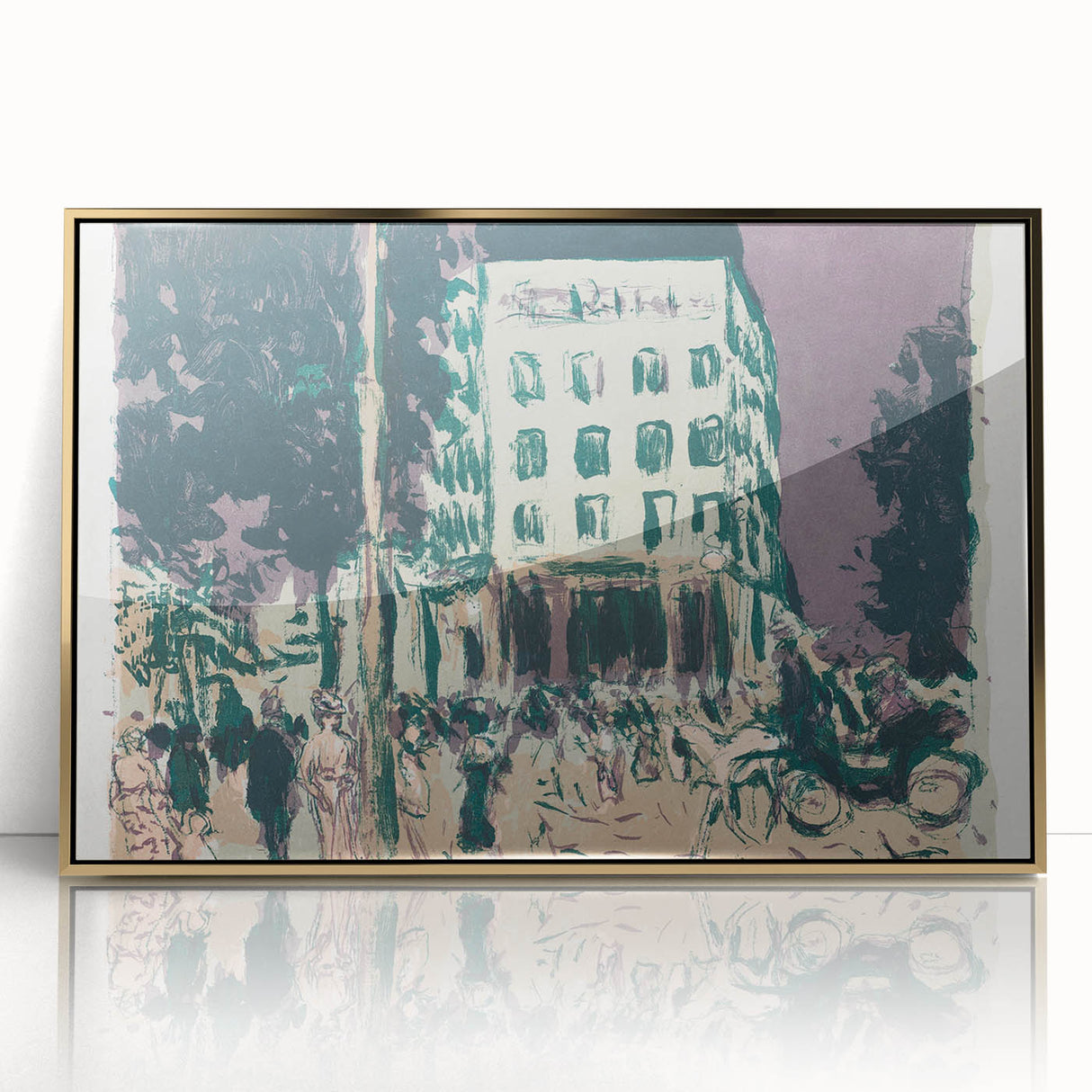 Modern Wall Art – Abstract Modern Art of The Boulevards