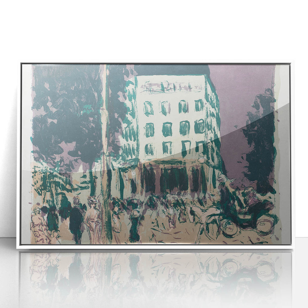 Modern Wall Art – Abstract Modern Art of The Boulevards