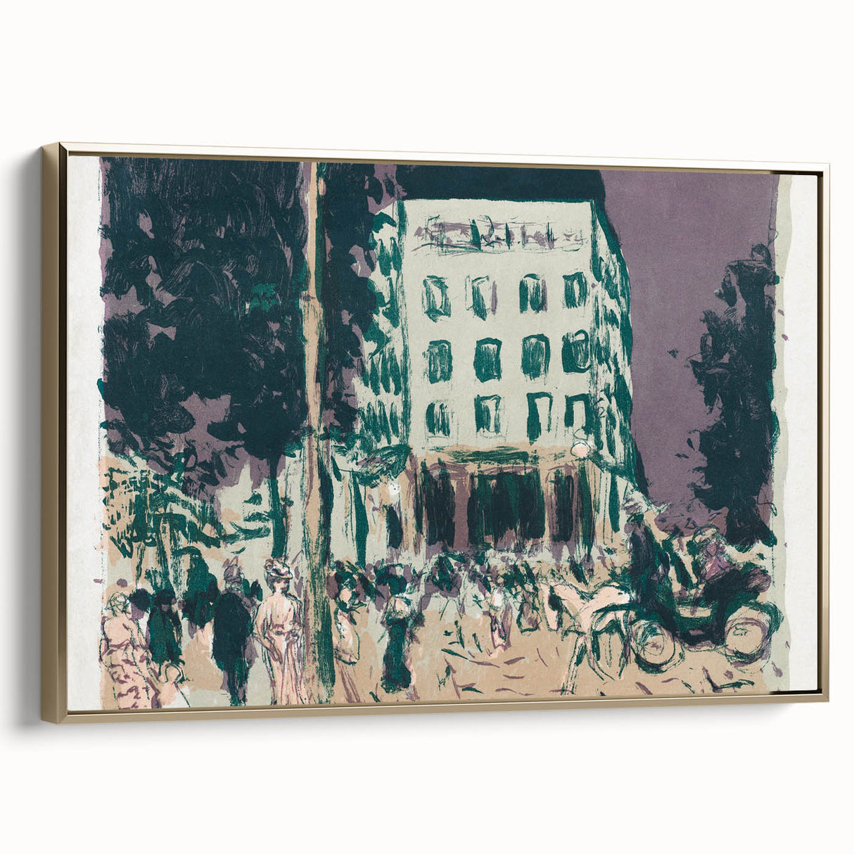 Modern Wall Art – Abstract Modern Art of The Boulevards