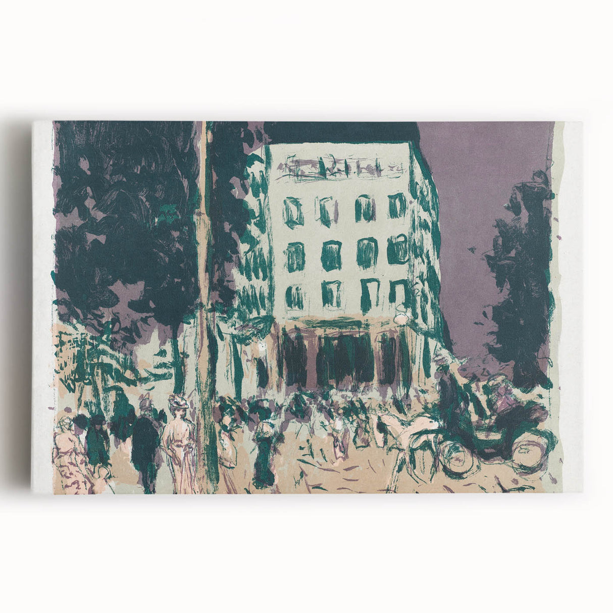 Modern Wall Art – Abstract Modern Art of The Boulevards