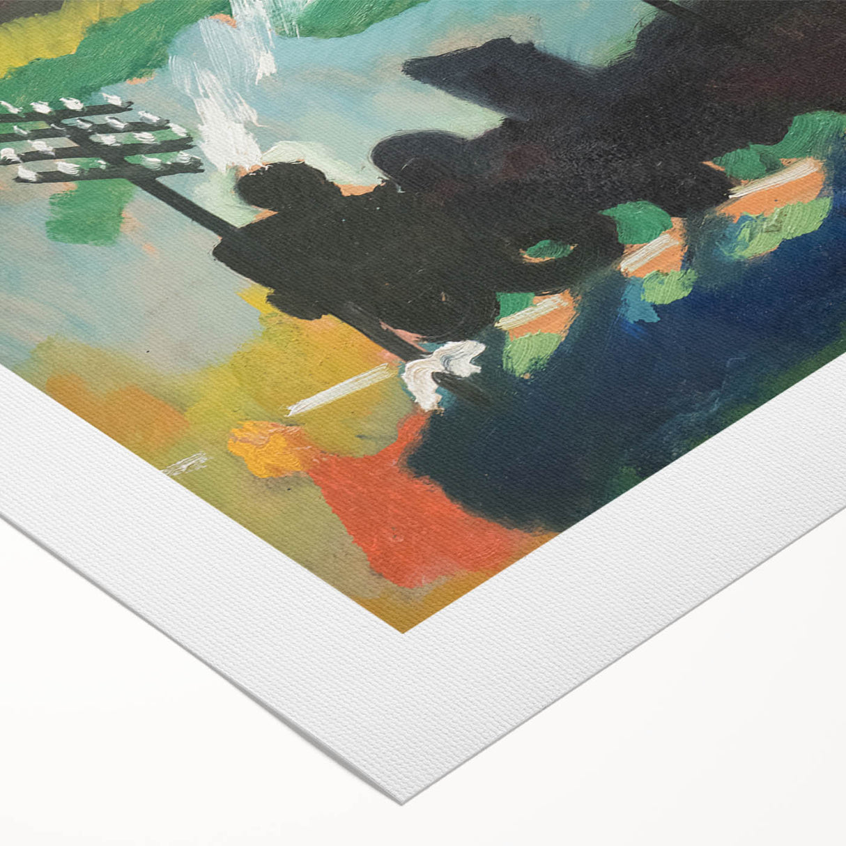 Modern Wall Art – Abstract Modern Railroad at Murnau