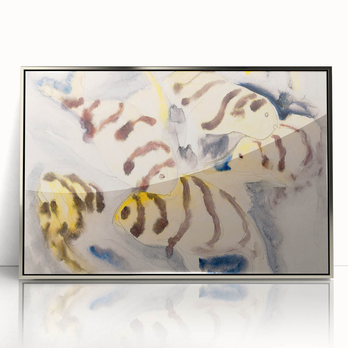 Modern Wall Art – Abstract Modern Art of Fish Series No. 3