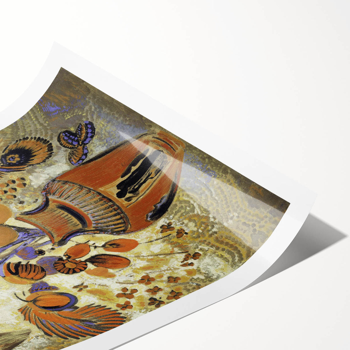 Modern Wall Art - Odilon Redon’s Etruscan Vase with Flowers Print