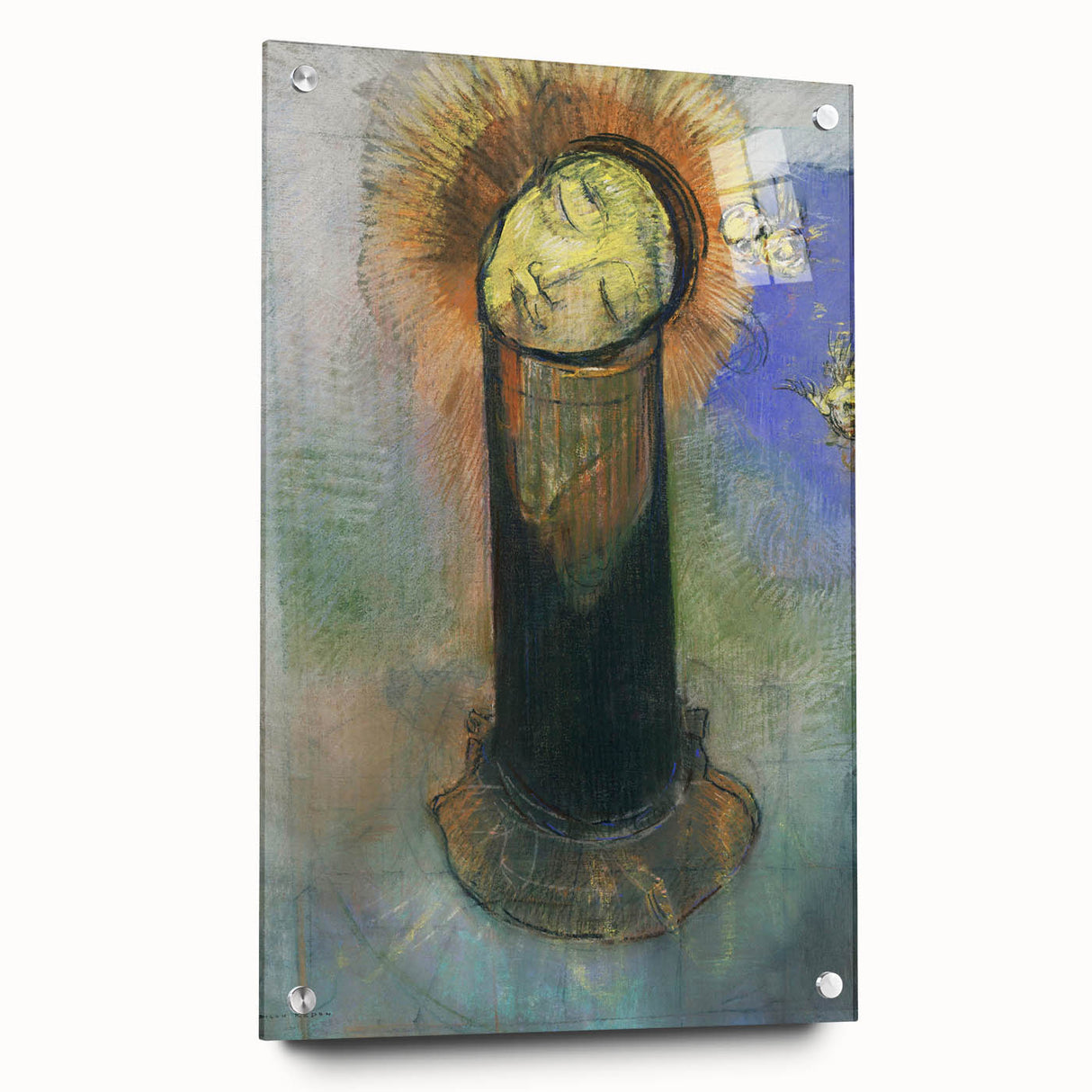Modern Wall Art - Odilon Redon’s Head of John the Baptist Print