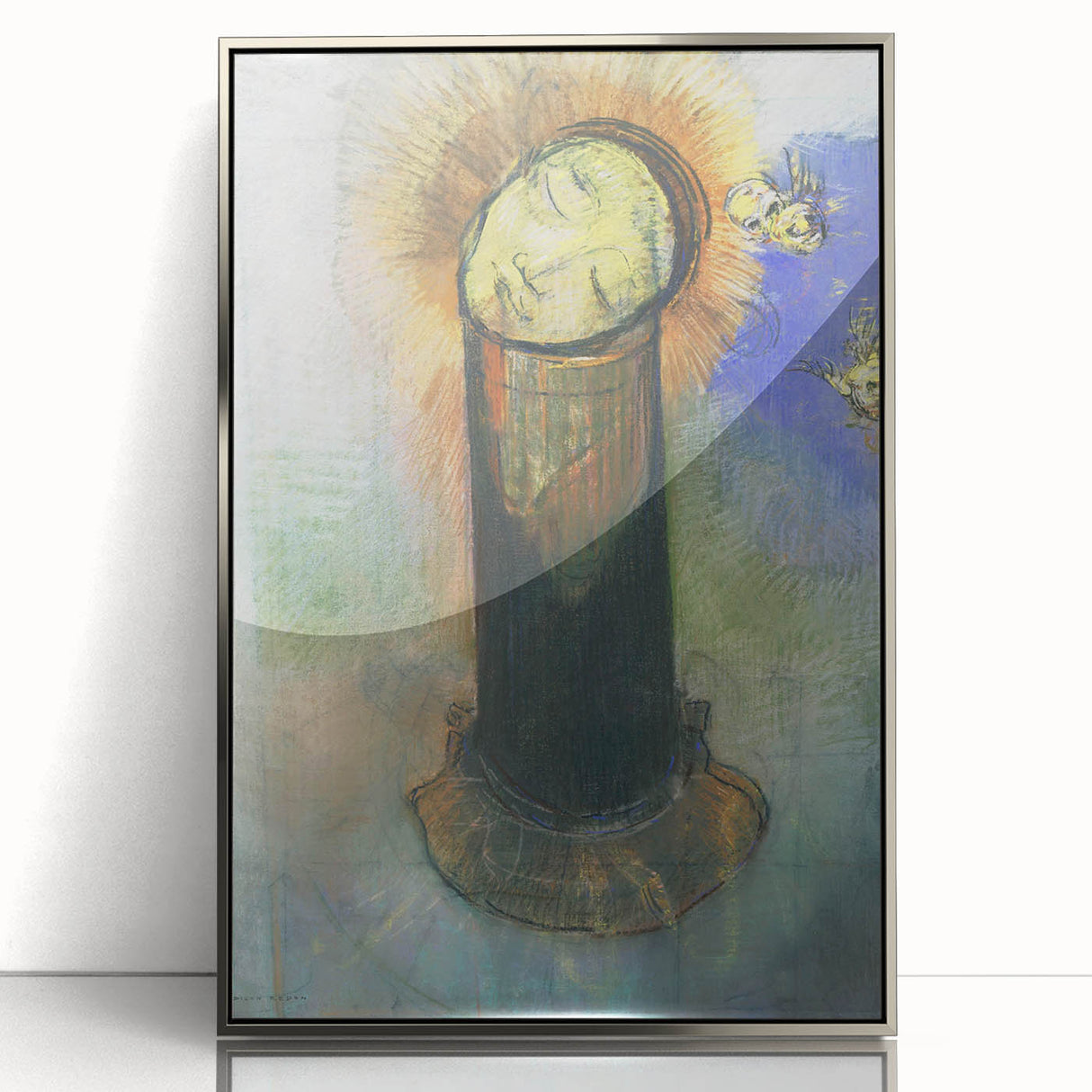 Modern Wall Art - Odilon Redon’s Head of John the Baptist Print