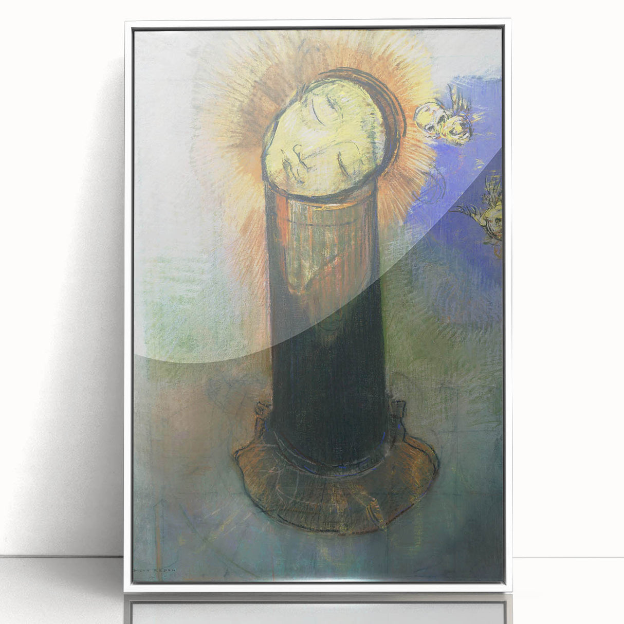 Modern Wall Art - Odilon Redon’s Head of John the Baptist Print