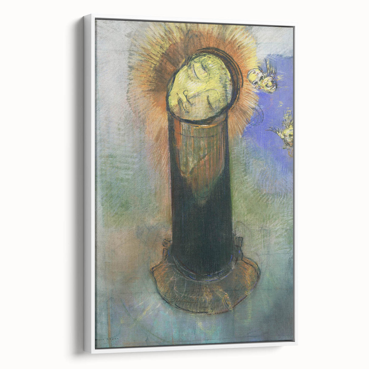 Modern Wall Art - Odilon Redon’s Head of John the Baptist Print