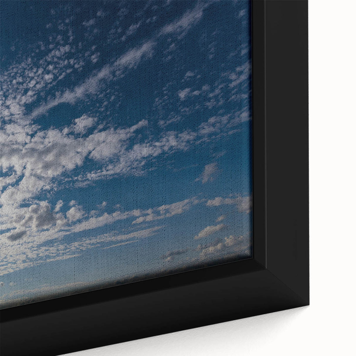 Framed canvas artwork showcasing a vibrant landscape with rich colors and dynamic skies, perfect for home decor. Ideal for art lovers seeking unique wall designs.