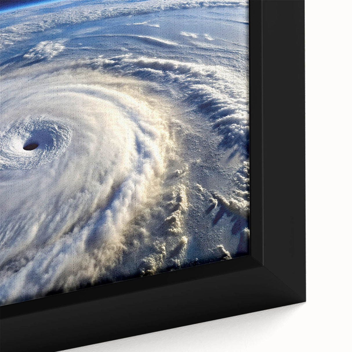 Hurricane Eye from Space - Earthy Phenomena Wall Art Print